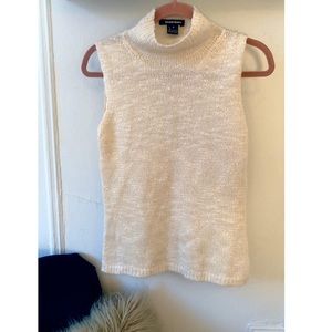 Silk and Mohair Luxurious Sleeveless Sweater